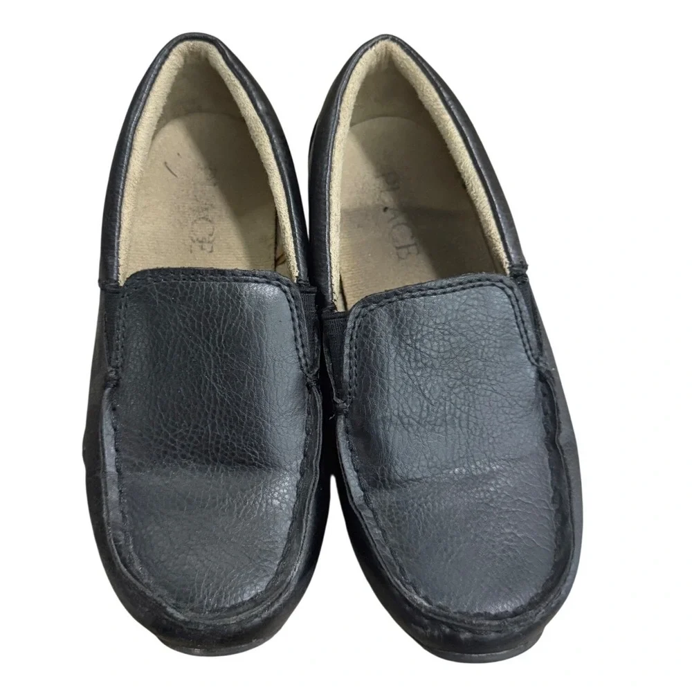 The Children's Place Dark Brown Slip On Loafers Kids Size 11 Comfort Shoes‎